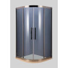 Душова кабіна AquaStream Premium S-Line 100 сіра