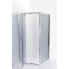 Душова кабіна AquaStream Ethos 120S розпашна сіра
