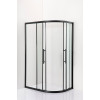 Душова кабіна AquaStream Ethos 120 All Blacks лівостороння