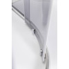 Shower cabin AquaStream Ethos 120 gray left-sided
