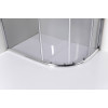 Shower cabin AquaStream Ethos 120 gray left-sided