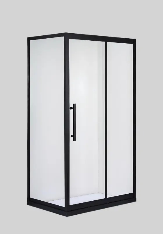 Душова кабіна AquaStream Premium S-Line 120S ALL BLACKS правоcтороння