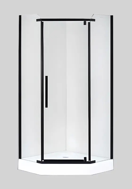 Душова кабіна AquaStream Premium S-Line 90 ALL BLACKS Pentagon