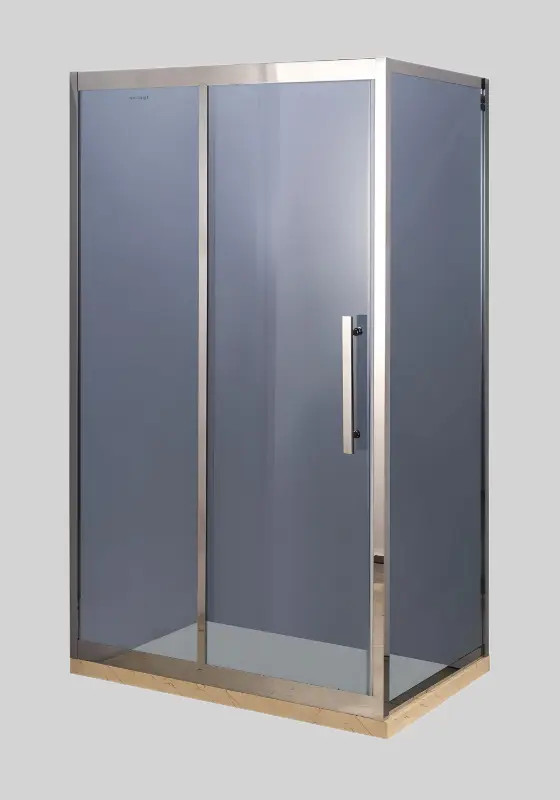 Душова кабіна AquaStream Premium S-Line 120 S сіра лівостороння