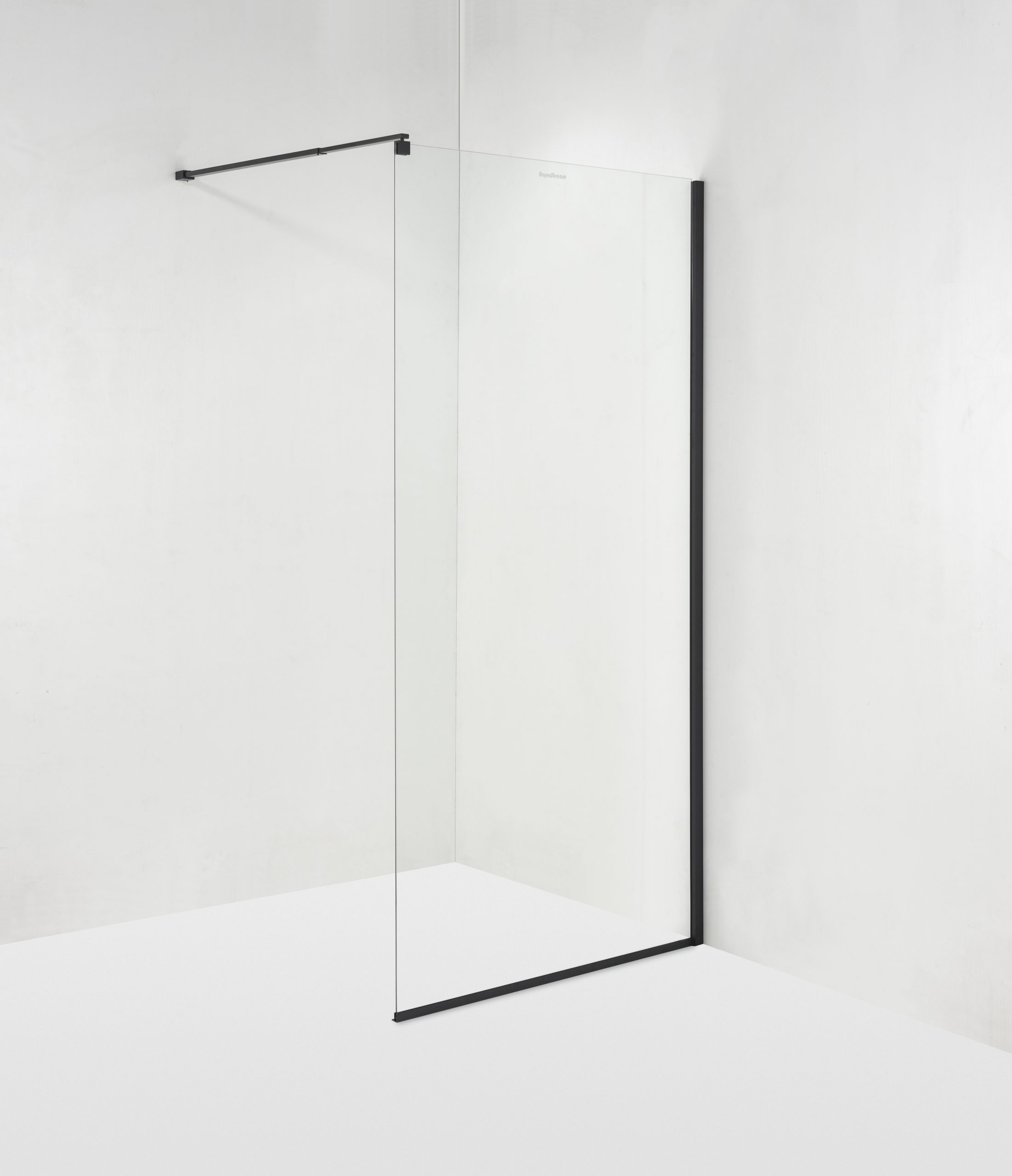 Душова стінка Walk-In AS 90 Чорна