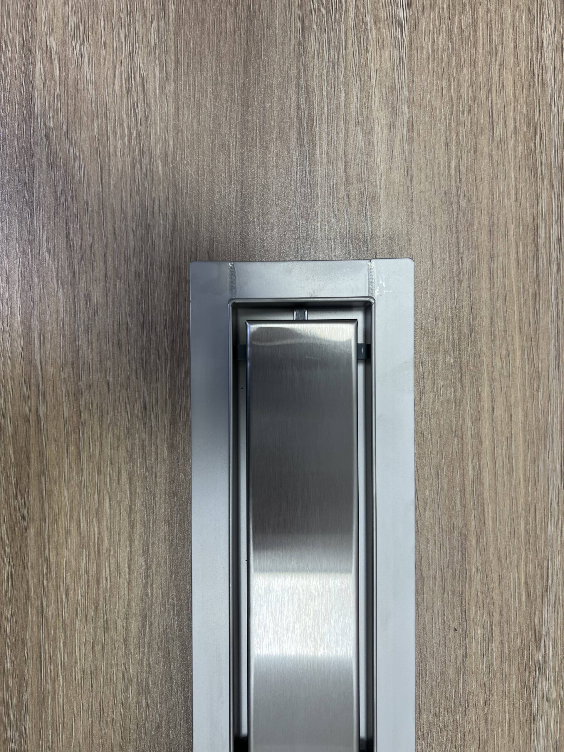 Трап лінійний AS 70 Chrome G13 нержавіюча сталь