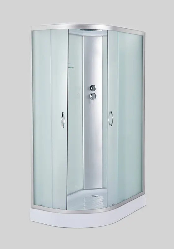 Гідромассажний бокс GLS 120 White Low правосторонній