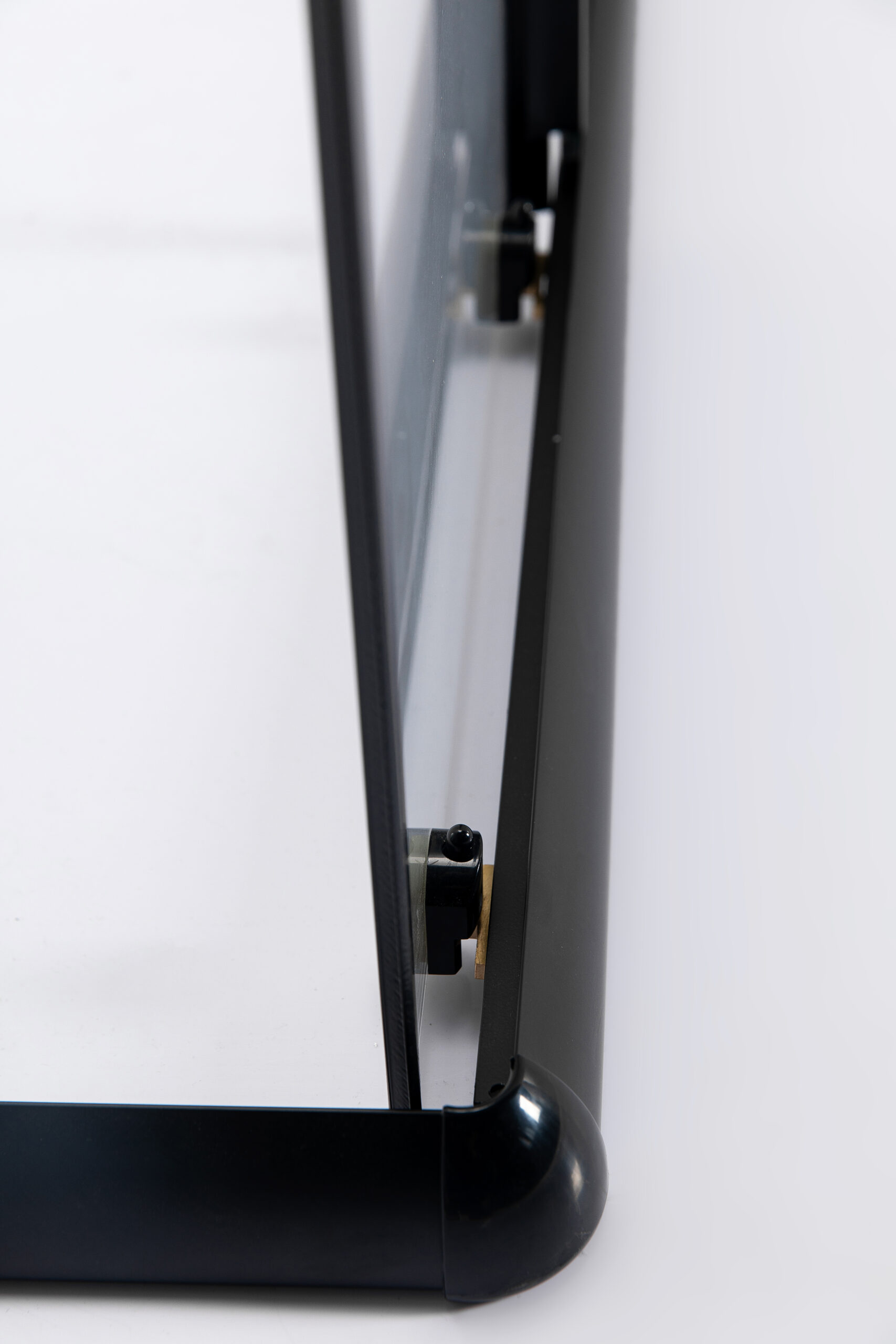 Душова кабіна AquaStream Ethos 90S розпашна All Blacks