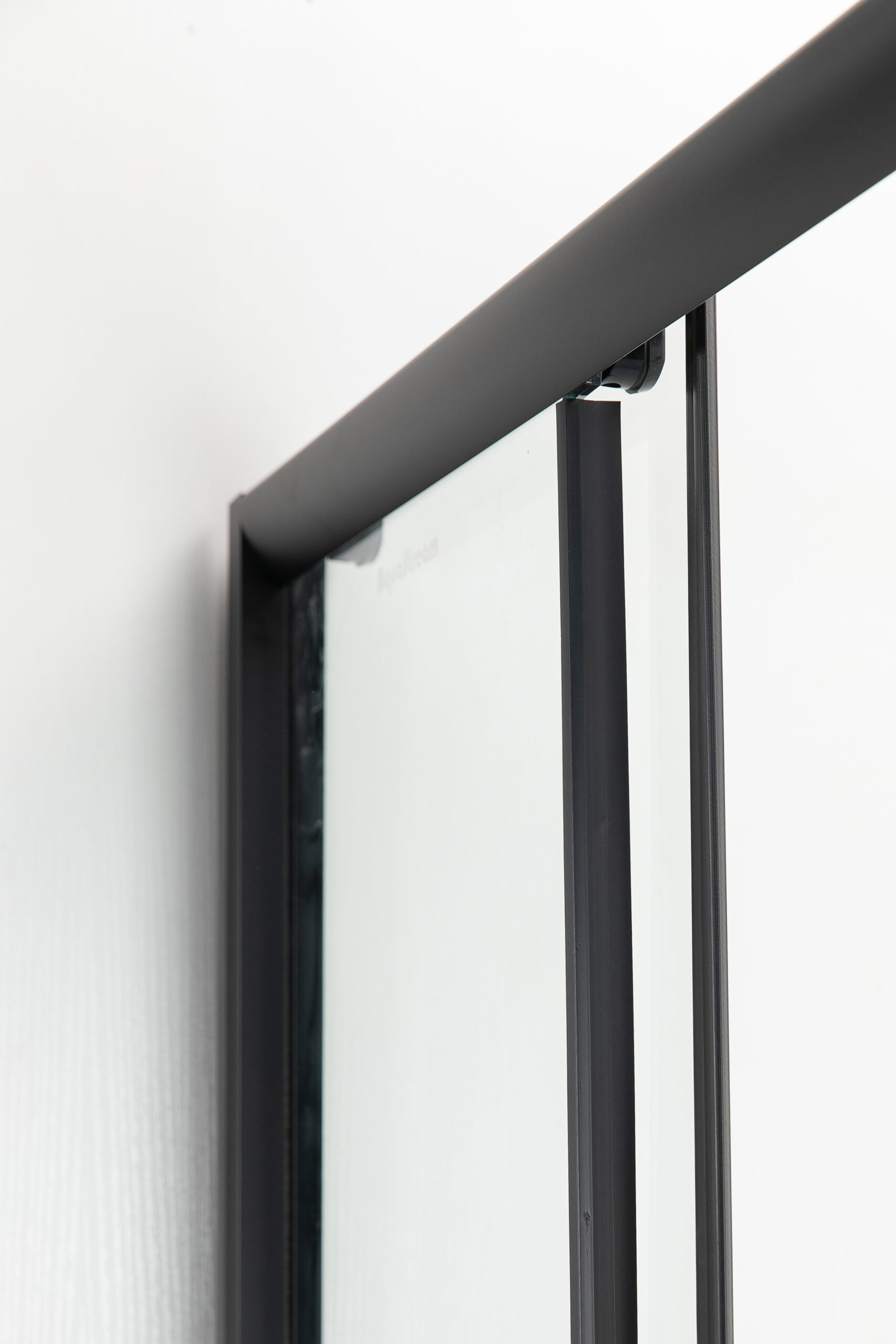 Душова кабіна AquaStream Ethos 90S розпашна All Blacks