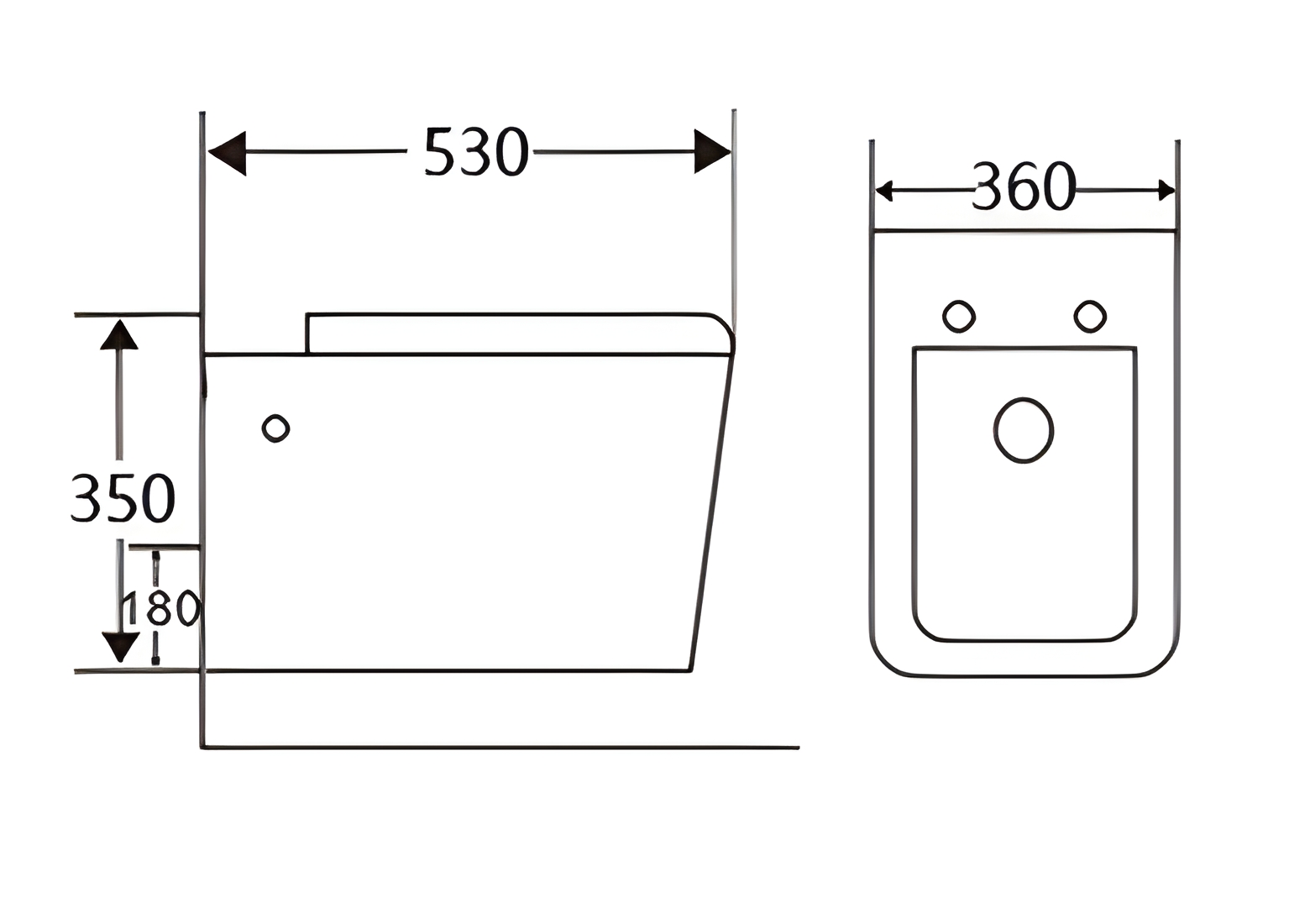 Унітаз підвісний Lorenzo з сидінням Soft Close дюропласт