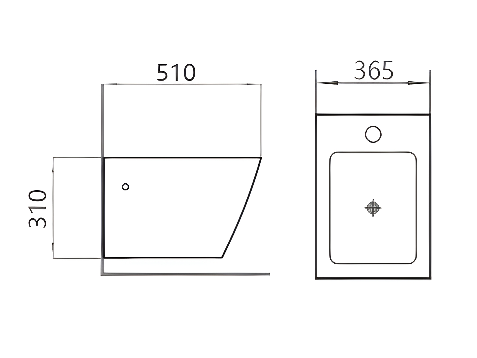Біде підвісне Lorenzo