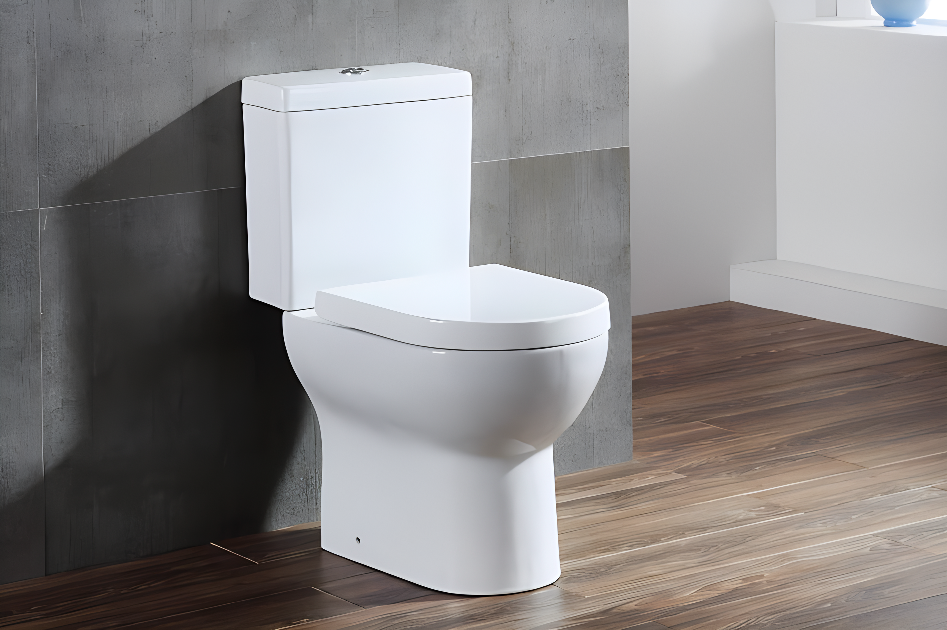 Унітаз-компакт Hermes з бачком і сидінням дюропласт