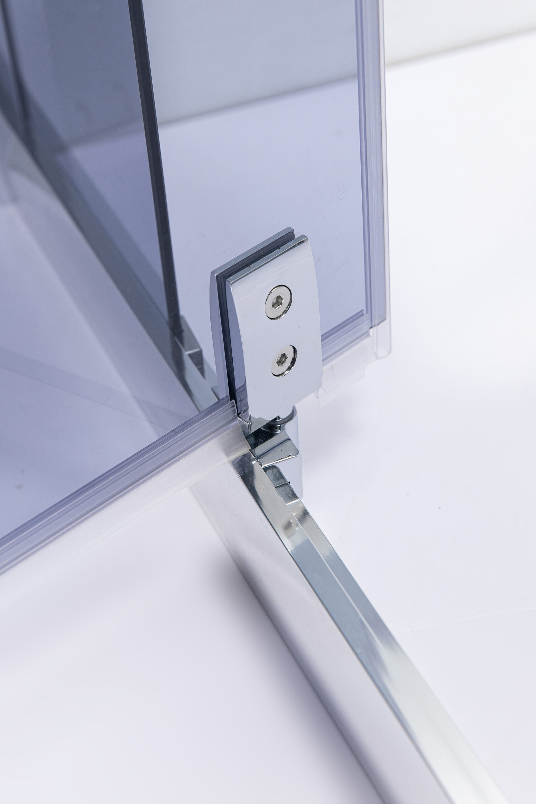 Душова кабіна AquaStream Ethos 100S розпашна сіра