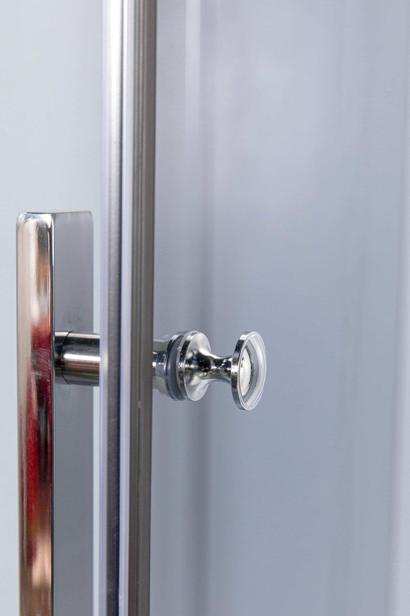 Душова кабіна AquaStream Ethos 110S розпашна сіра