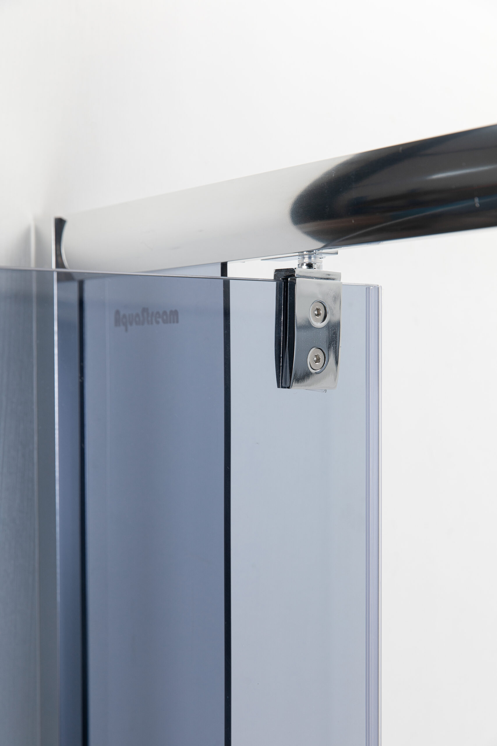 Душова кабіна AquaStream Ethos 120S розпашна сіра