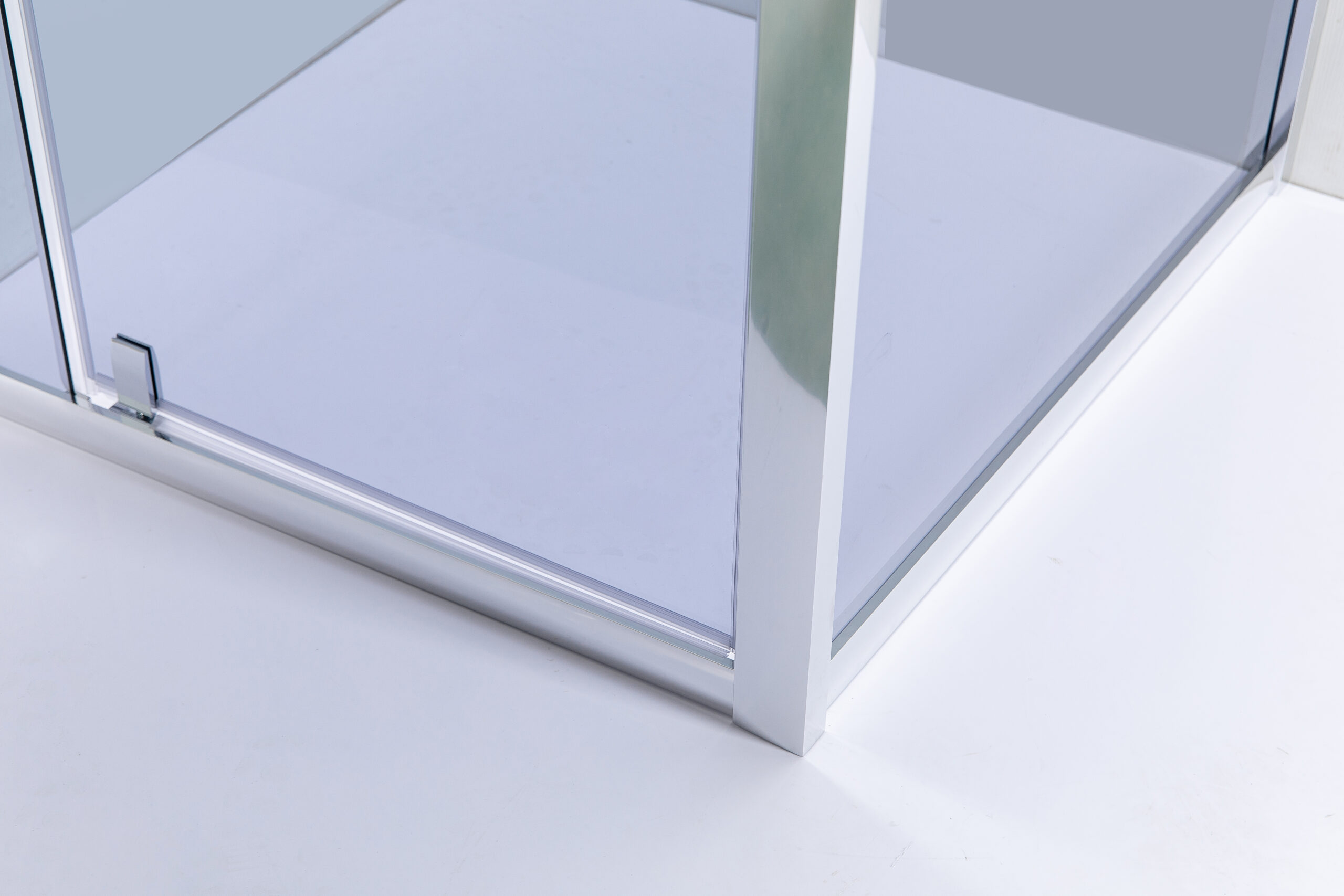 Душова кабіна AquaStream Ethos 120S розпашна сіра