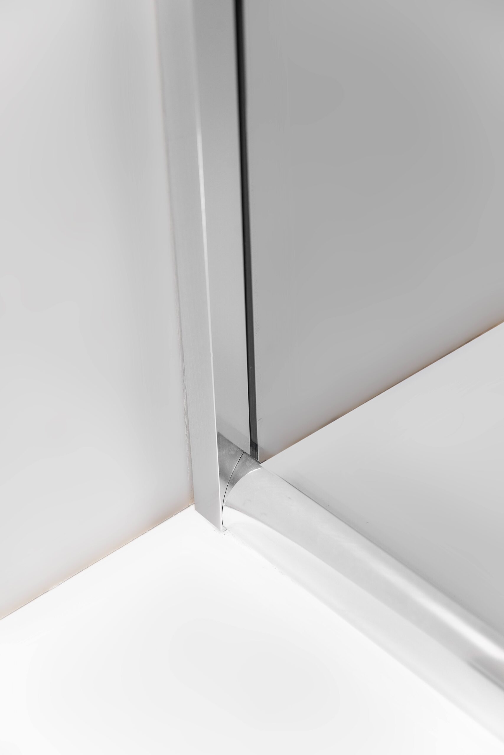 Душова кабіна AquaStream Ethos 110 сіра лівостороння