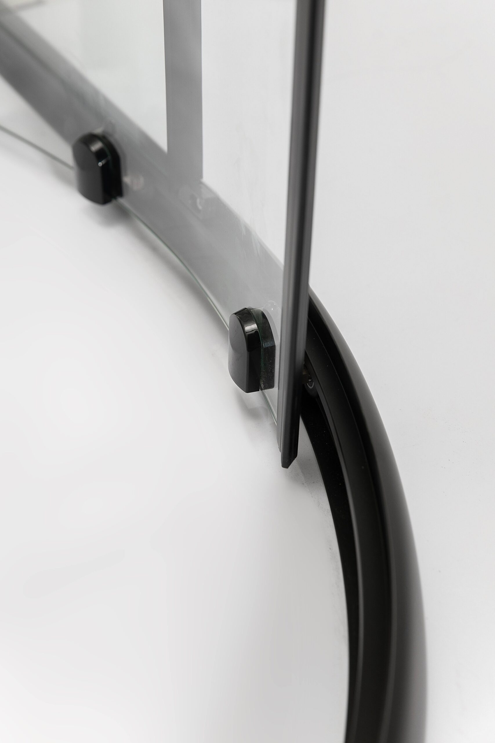 Душова кабіна AquaStream Ethos 120 All Blacks лівостороння