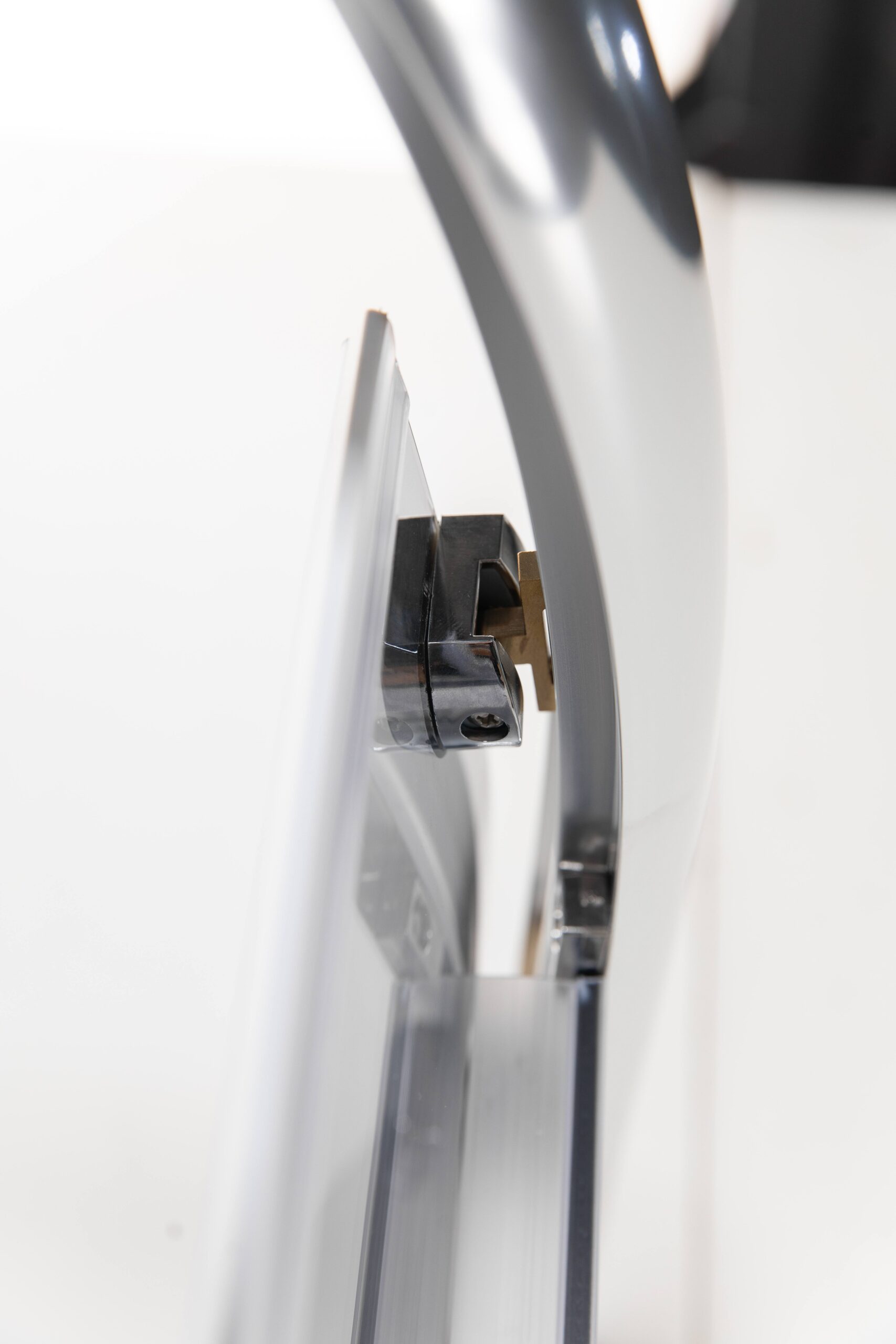 Shower cabin AquaStream Ethos 120 gray left-sided