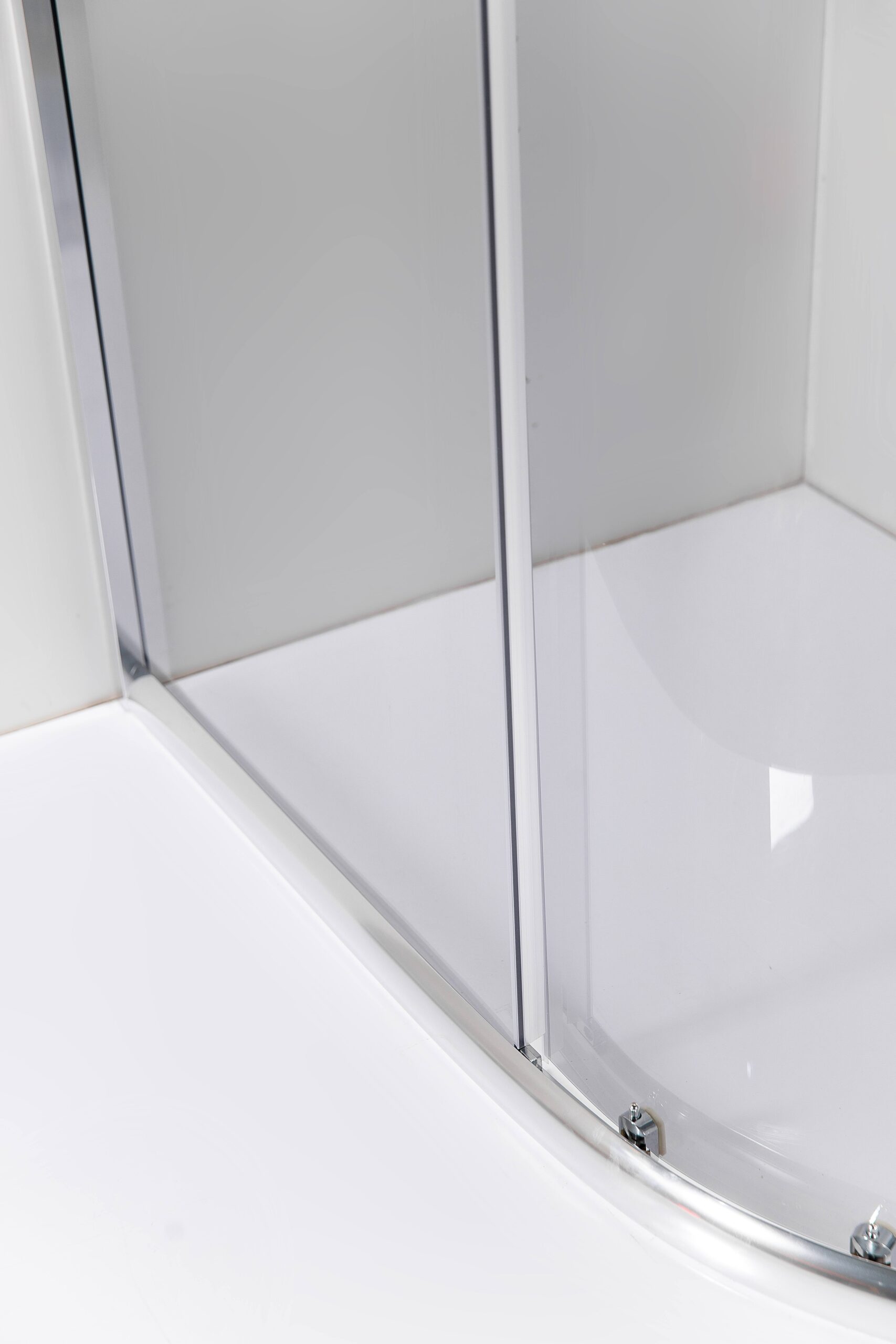 Shower cabin AquaStream Ethos 120 gray left-sided