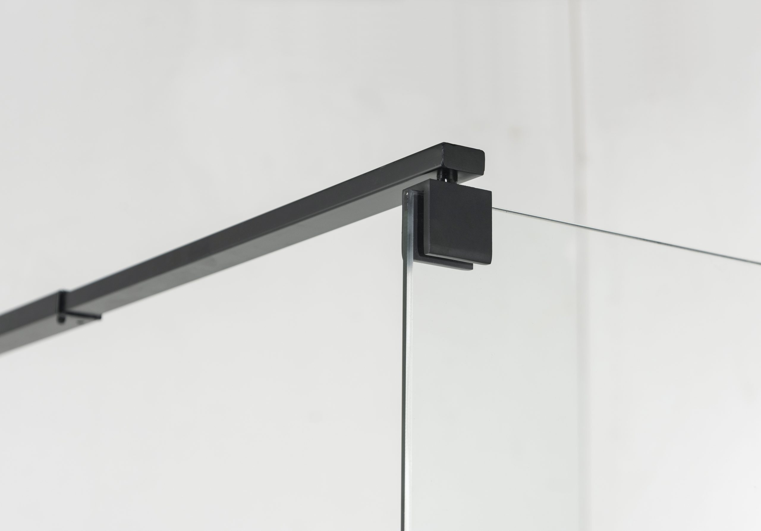 Душова стінка Walk-In AS 110 Чорна