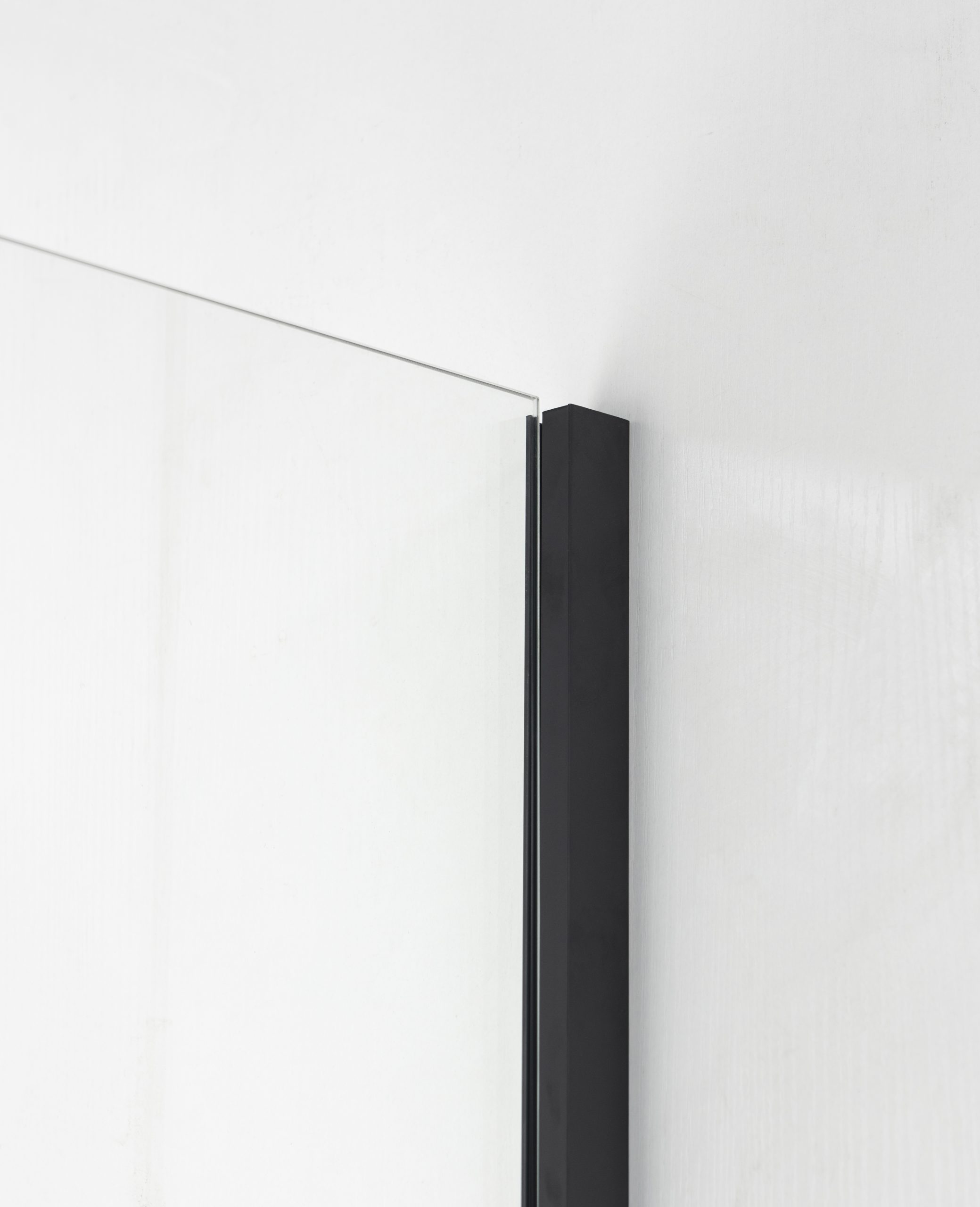 Душова стінка Walk-In AS 120 Чорна