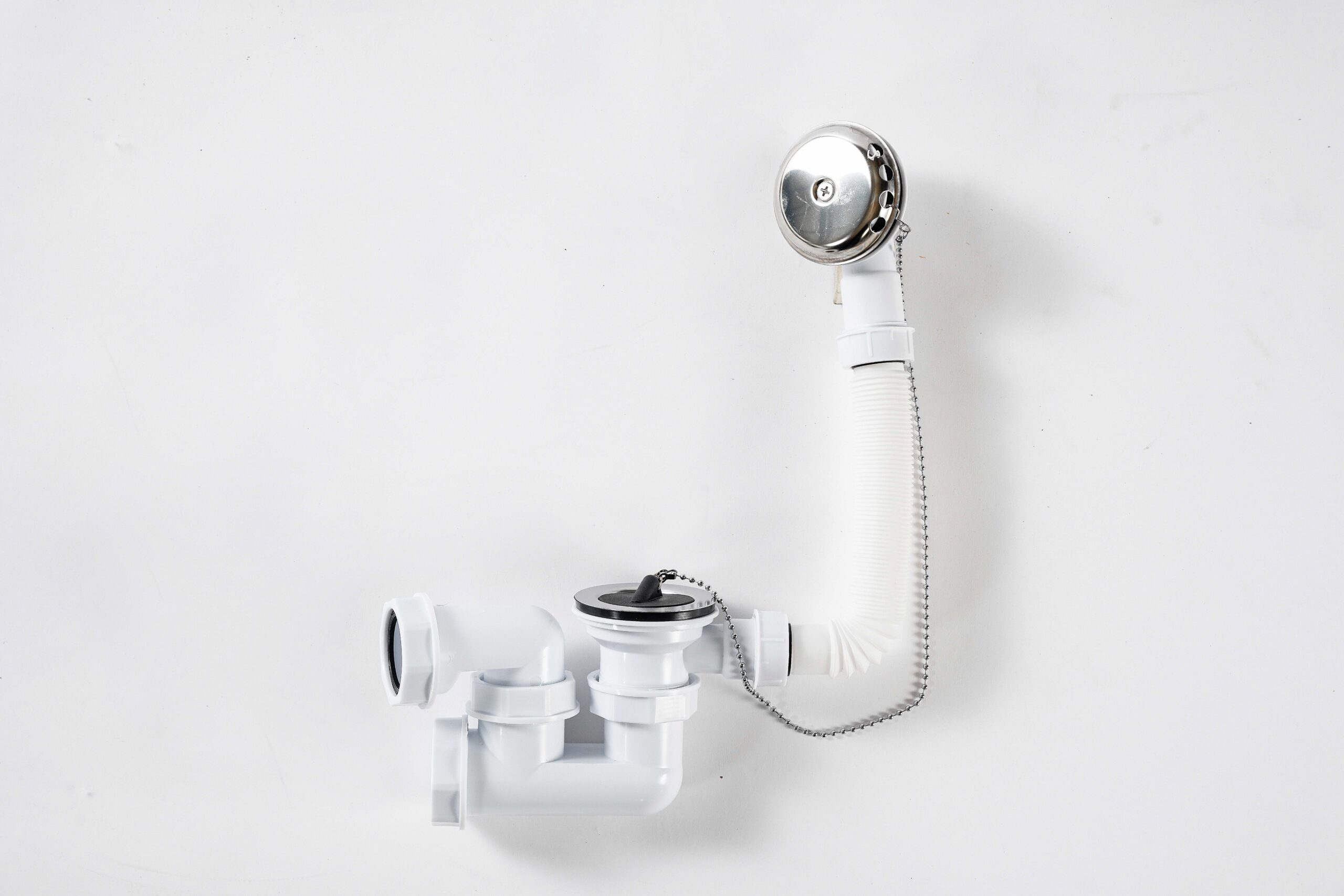 AquaStream Steel bathtub trap