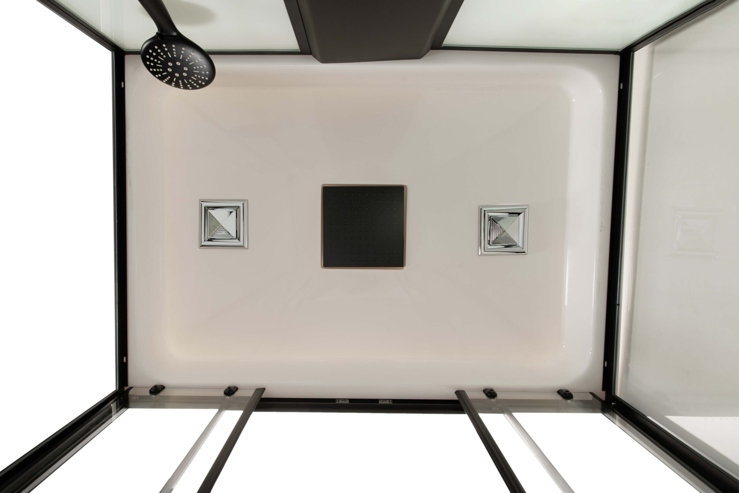 Гідромассажний бокс GLS 110SLW ALL BLACKS