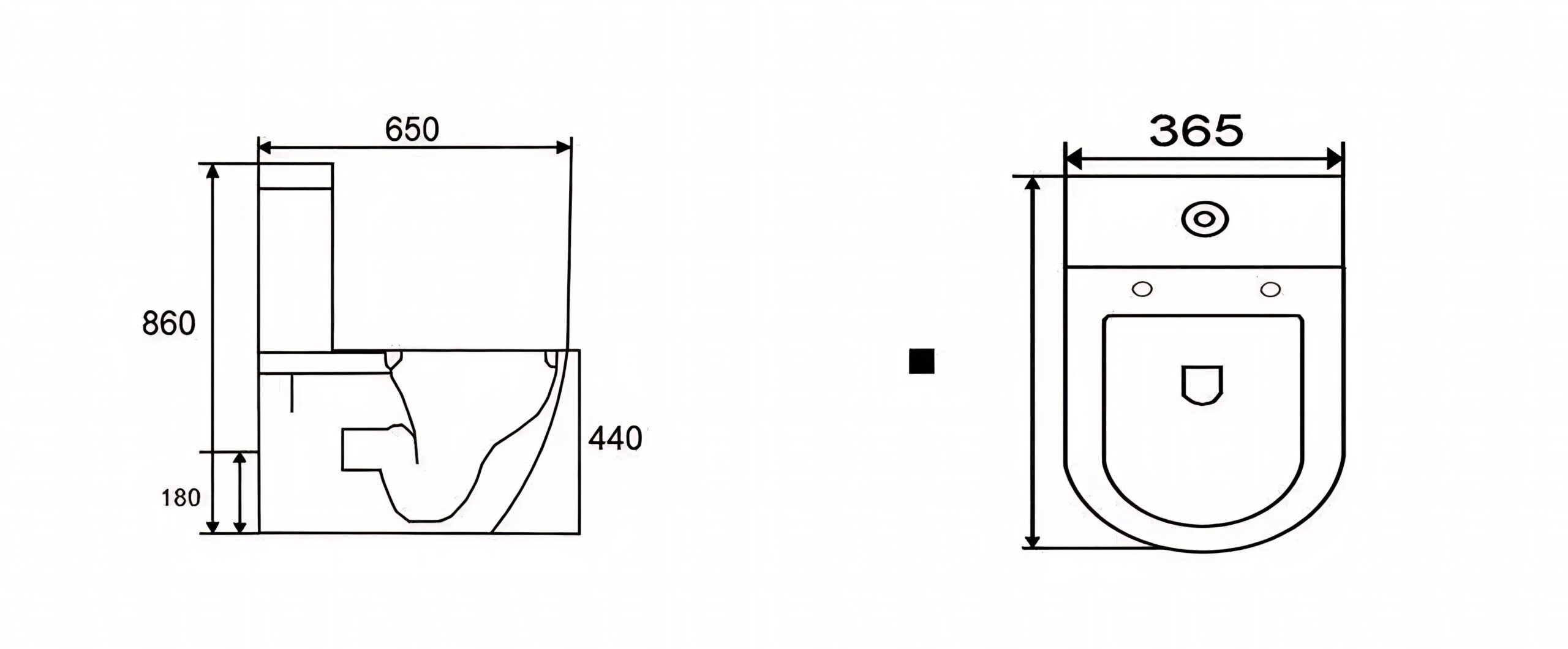 Унітаз-компакт Colonne ТОРНАДО з бачком і сидінням Soft Close дюропласт