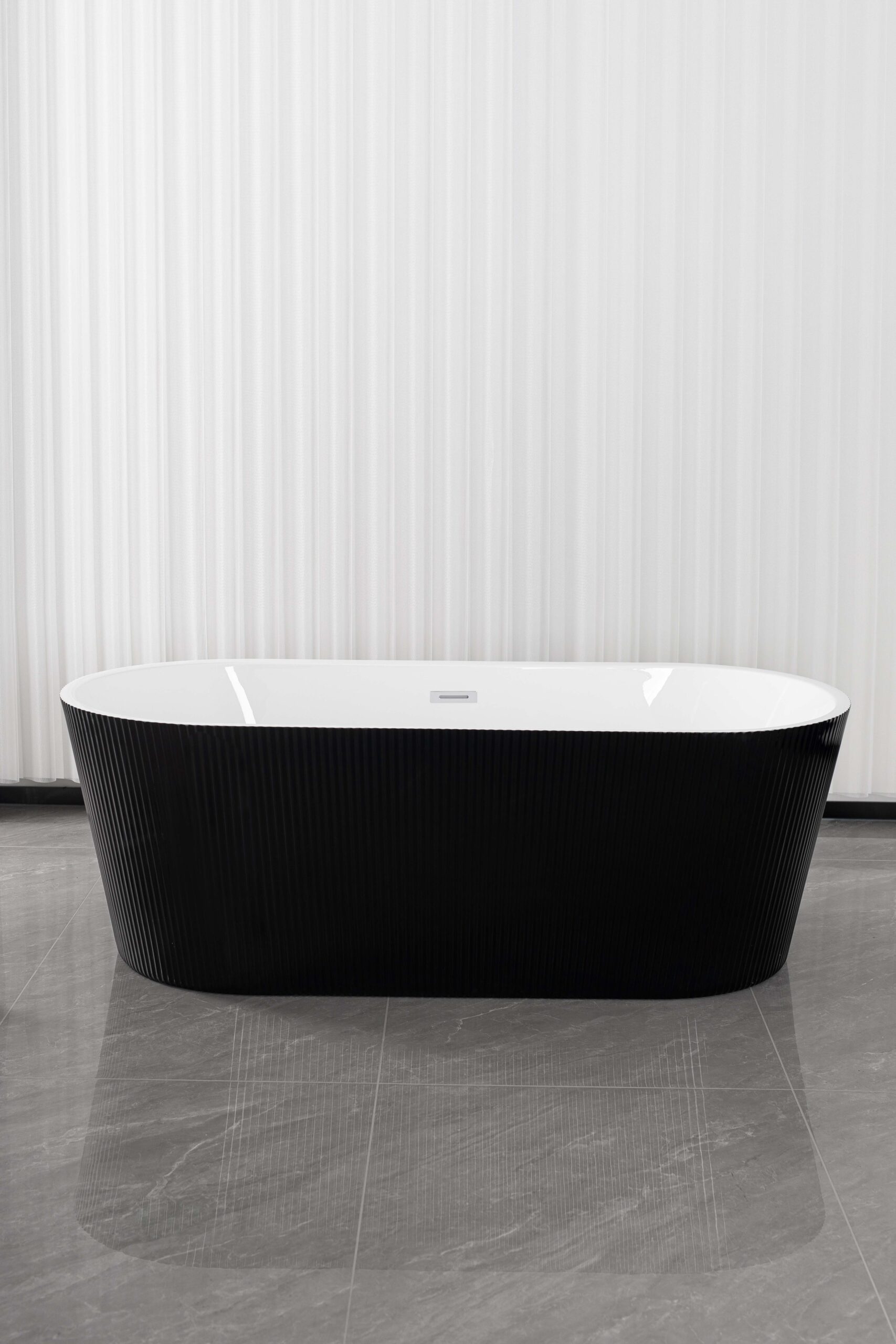 Окремо стояча ванна ALDO MARE AZURE Nero 160
