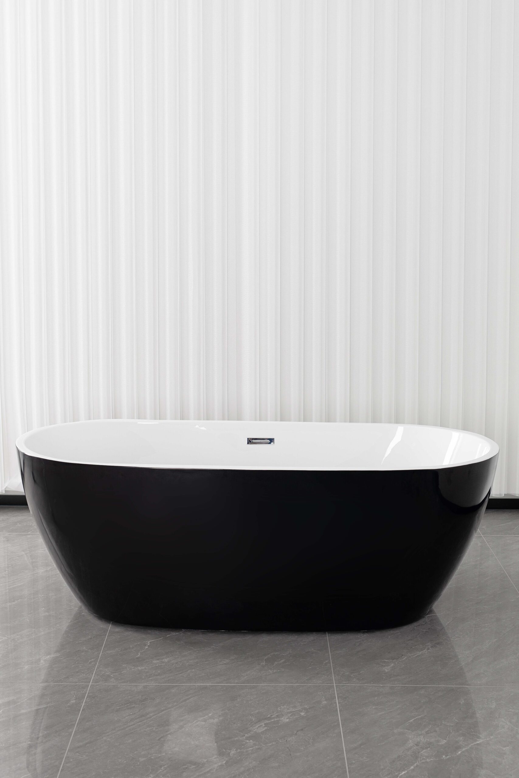 Окремо стояча ванна ALDO MARE SYMI Nero 175